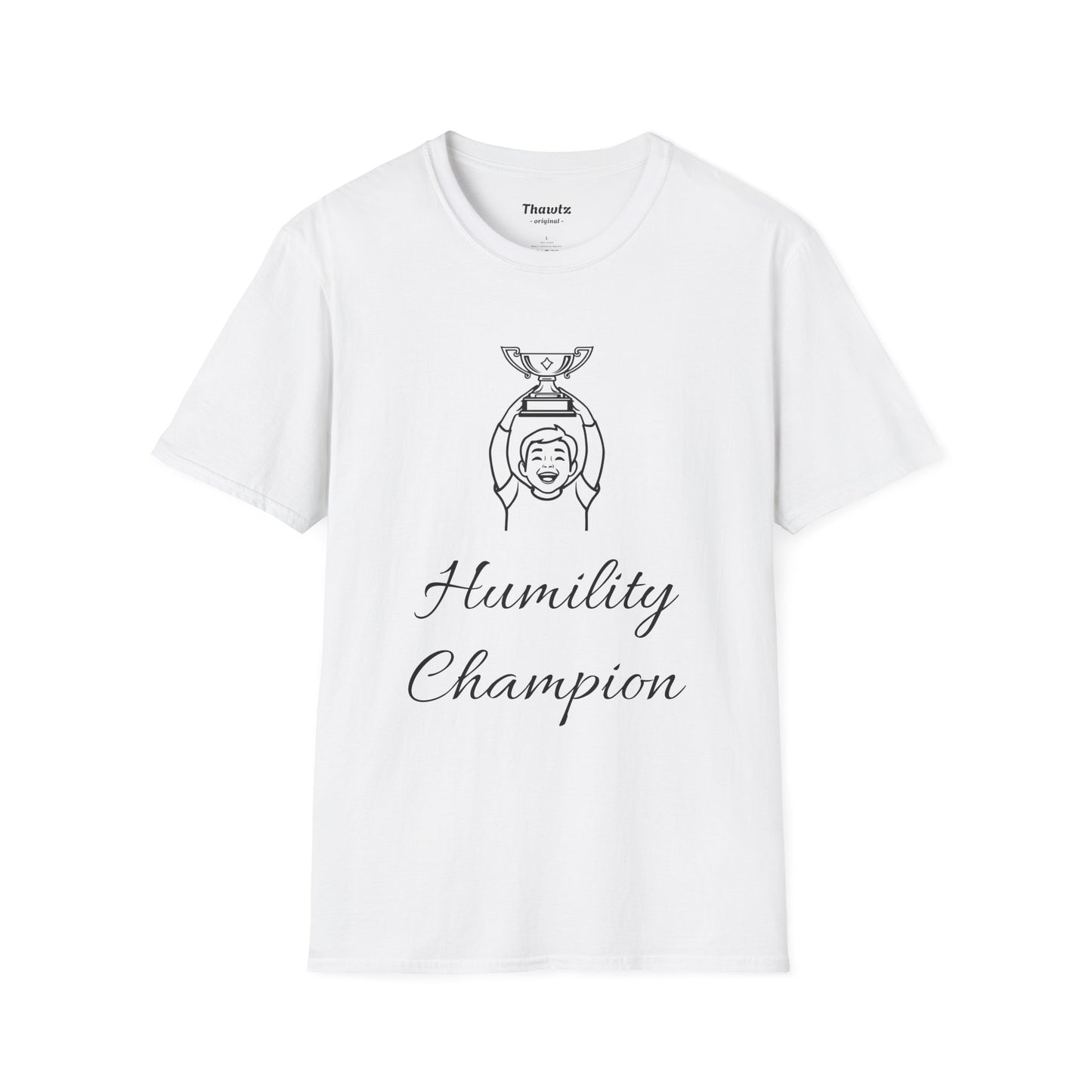 "Humility Champion Boy" Unisex Softstyle T-Shirt