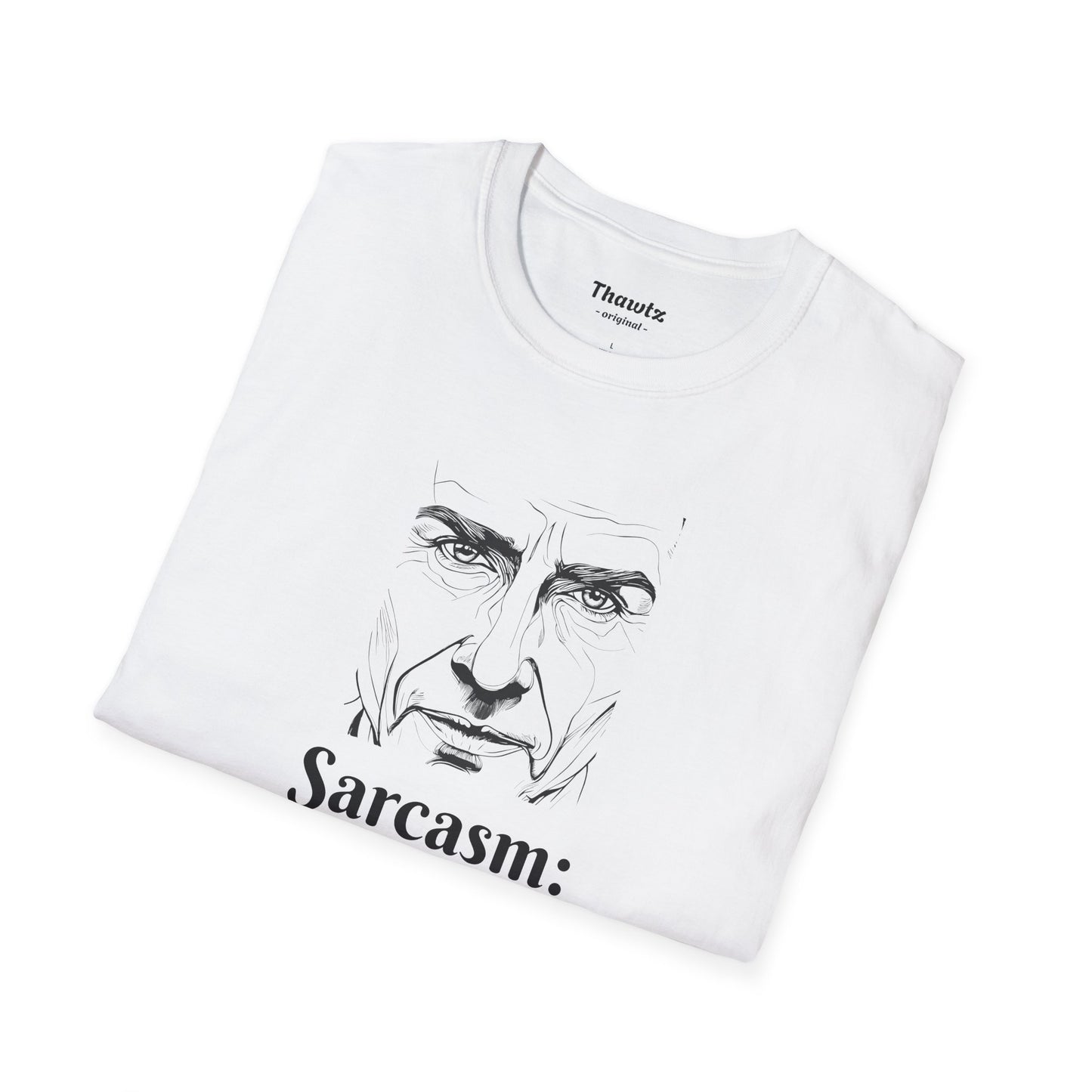 "Sarcasm" Unisex Softstyle T-Shirt