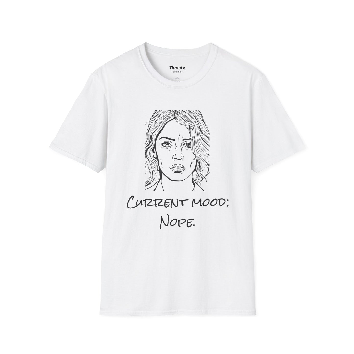 "Nope" Unisex Softstyle T-Shirt