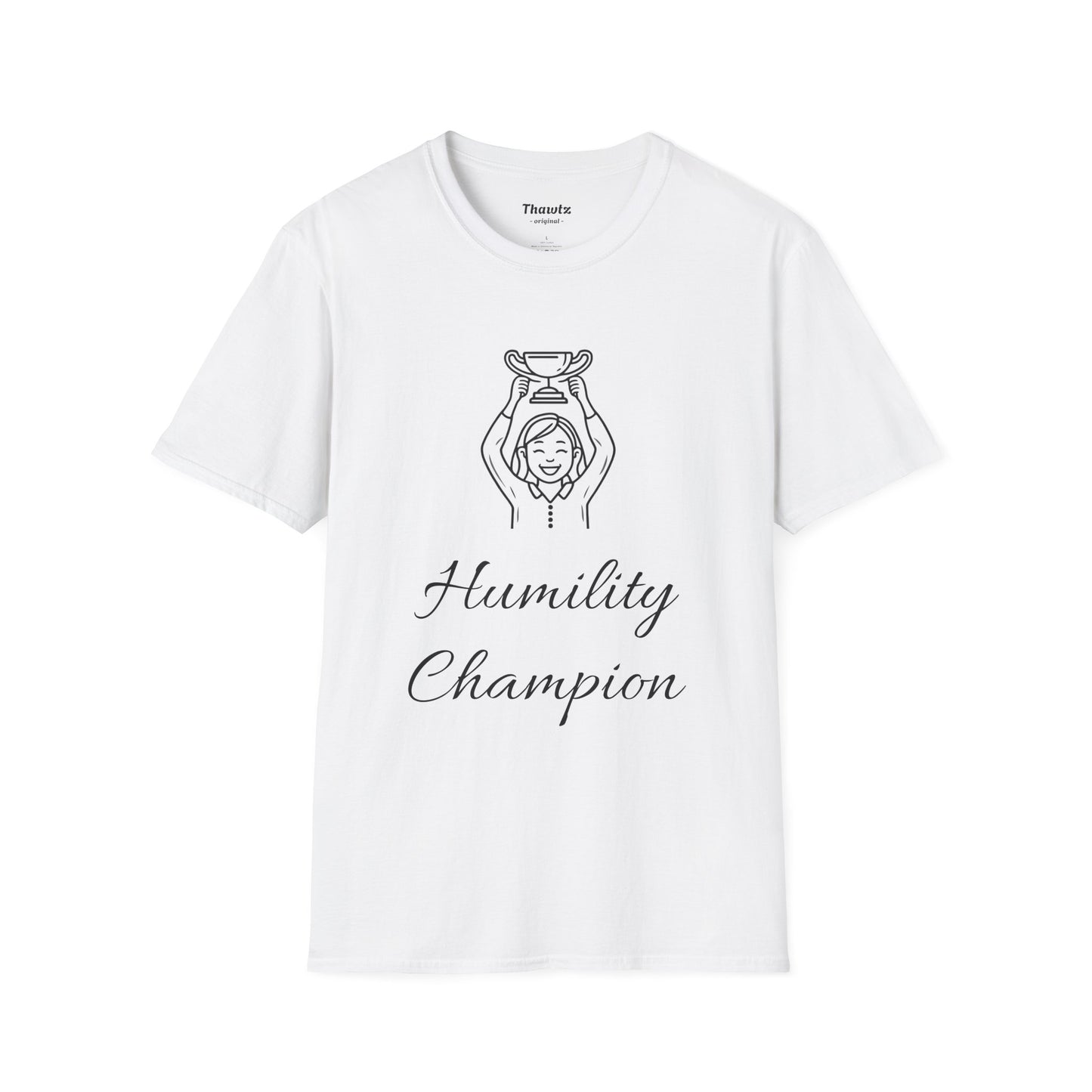 "Humility Champion Girl" Unisex Softstyle T-Shirt