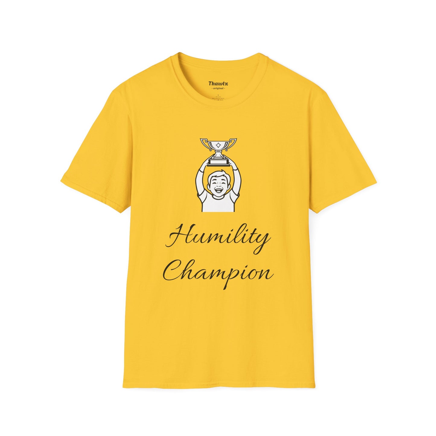 "Humility Champion Boy" Unisex Softstyle T-Shirt