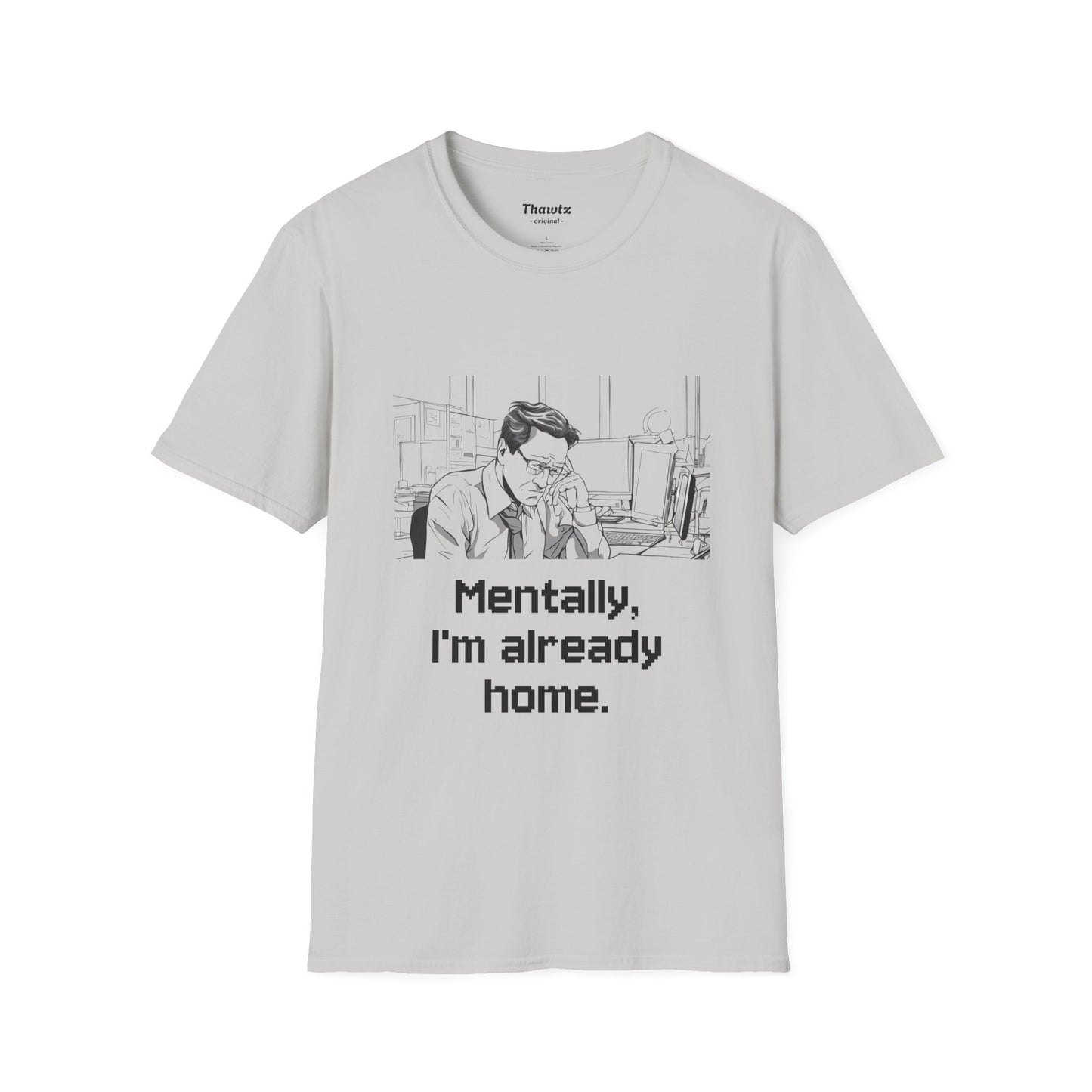 "Mentally" Unisex Softstyle T-Shirt