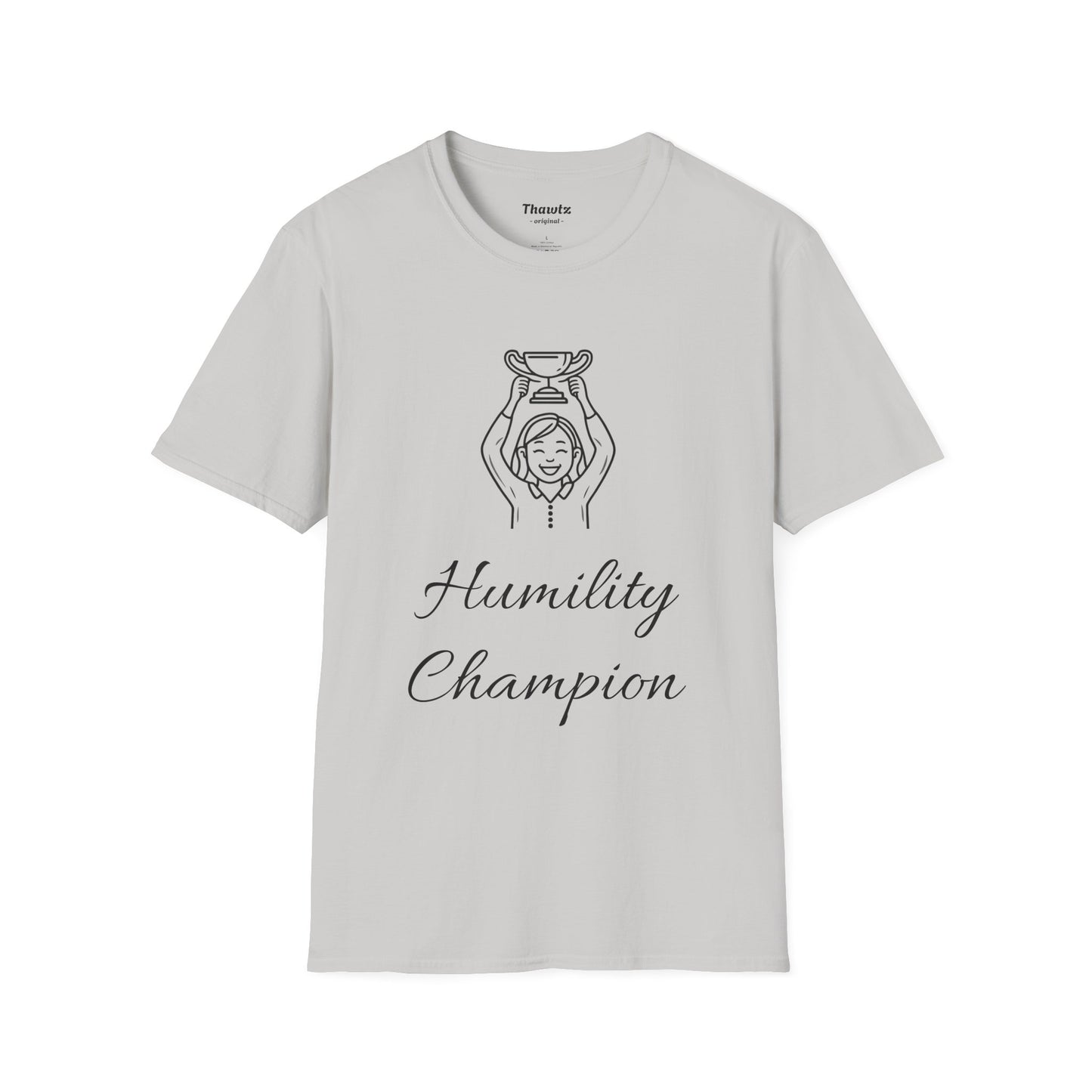 "Humility Champion Girl" Unisex Softstyle T-Shirt